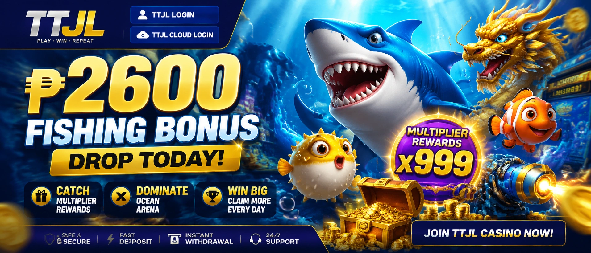 Fishing Games lobby preview at ttjl.cam
