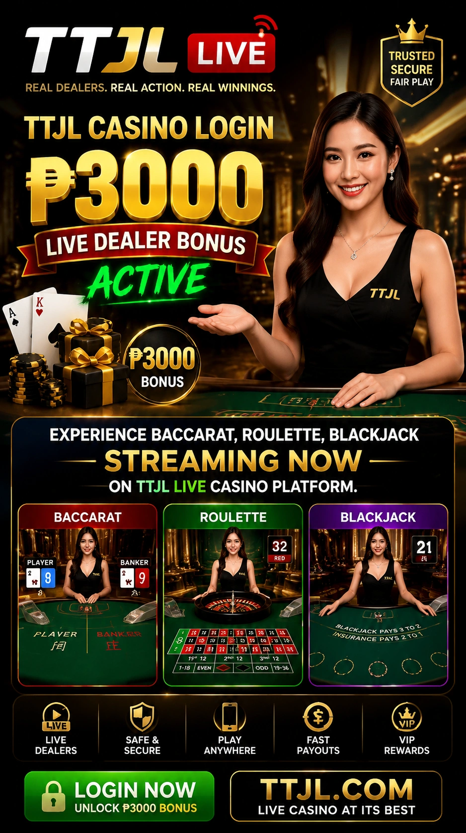 Live casino Philippines table view 12
